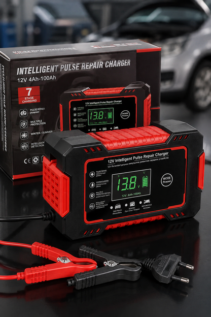 CARGADOR REPARADOR DE BATERIAS PARA AUTO